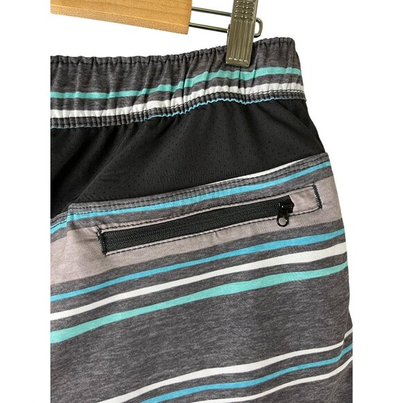 Summer Spring Preppy Beach Speedo Lined Knee Length Board shorts, Men's Medium - Picture 6 of 9